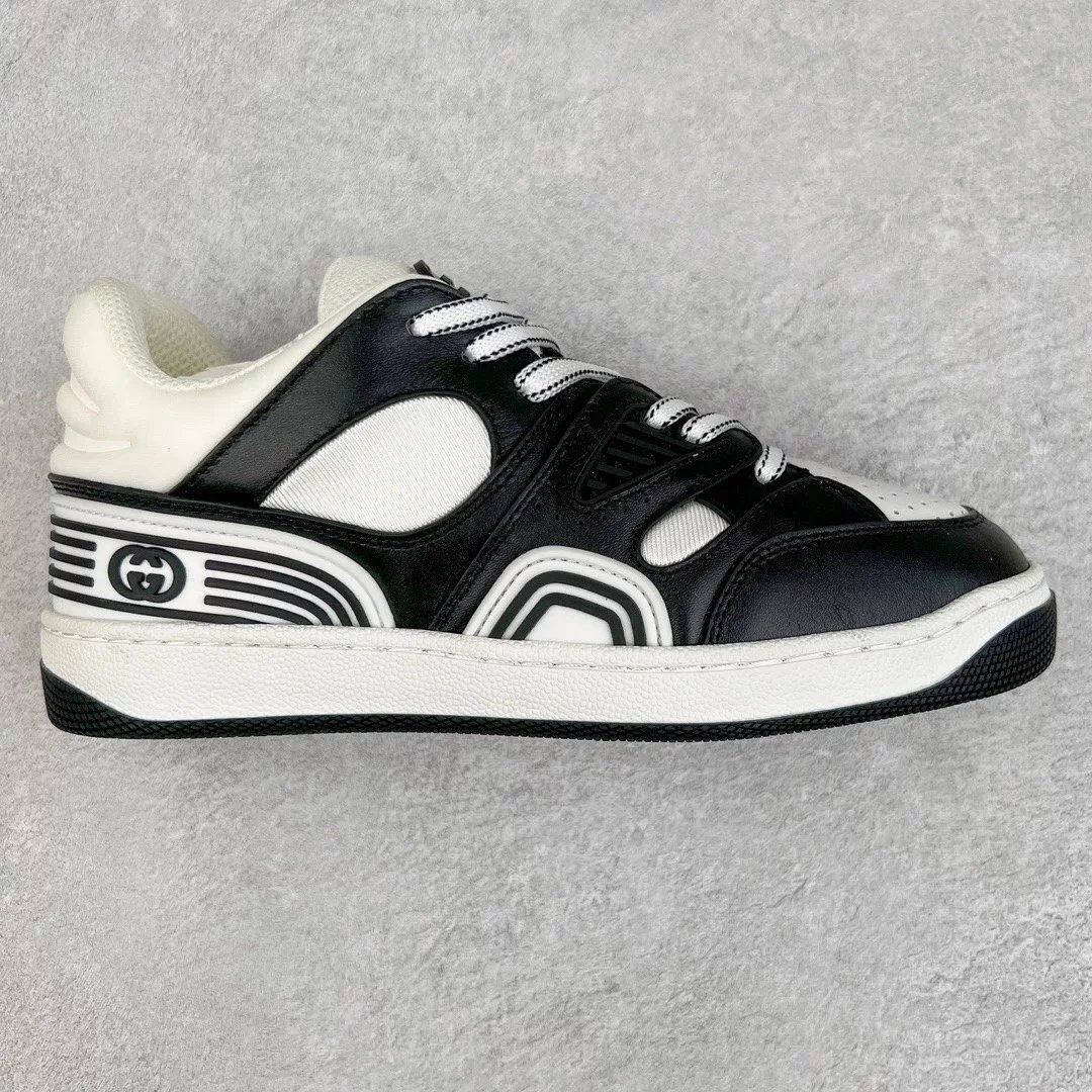 Gucci Sneakers Basket low-top — Black and white