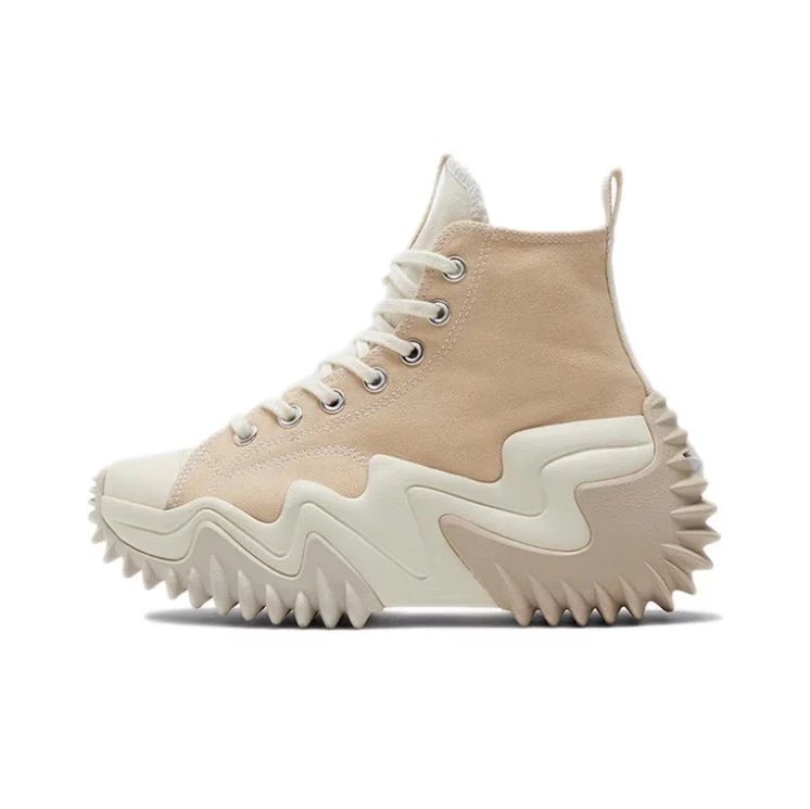 Converse Sneakers Run Star Motion high-top platform — cream brown