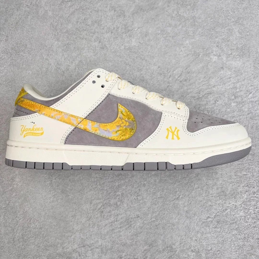Nike Sneakers Dunk Low — Rice gray yellow