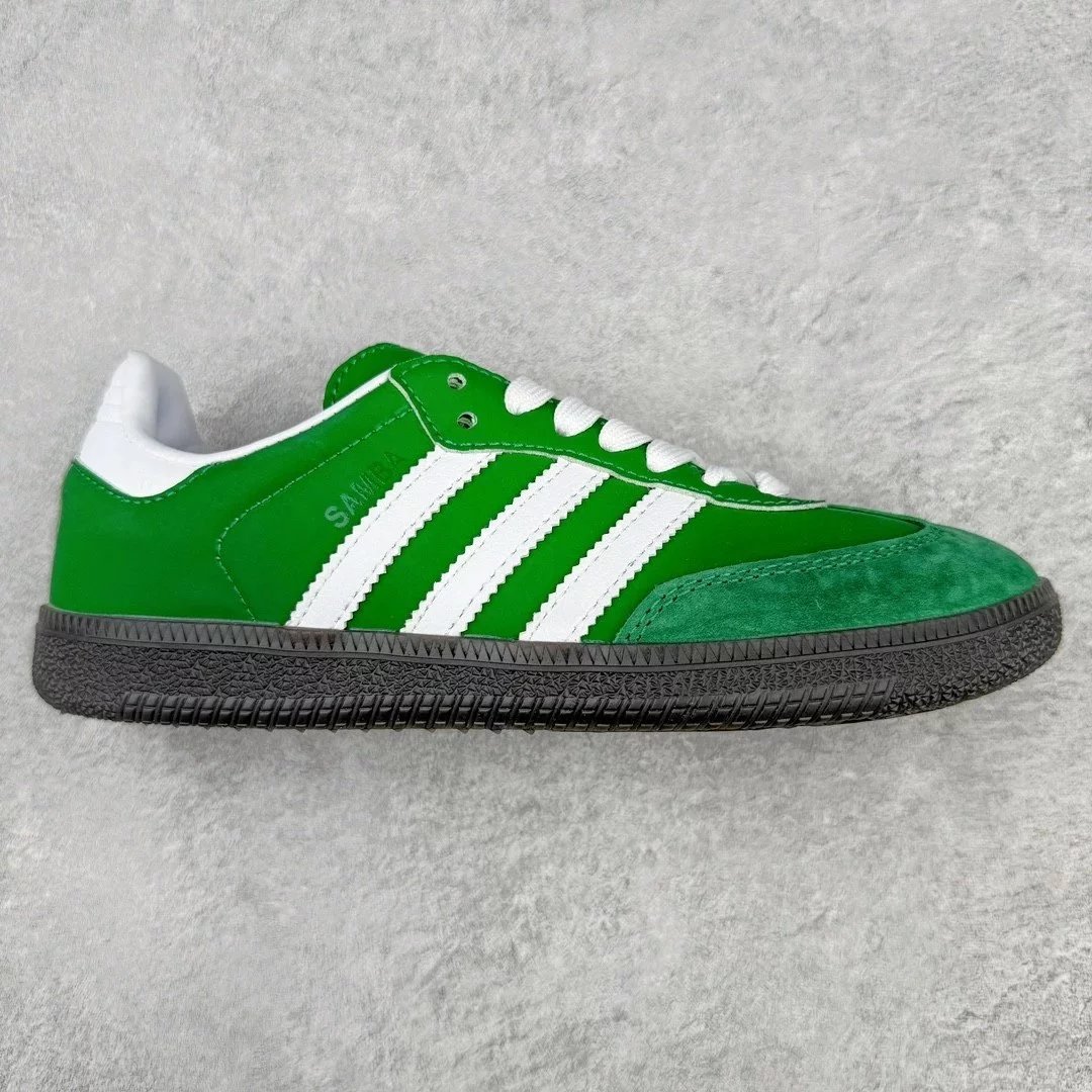Adidas Sneakers Bermuda three-stripe low-top — Green