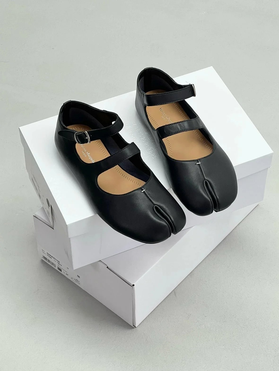Maison Margiela Leather Shoes Tabi split-toe ballet flats image 7