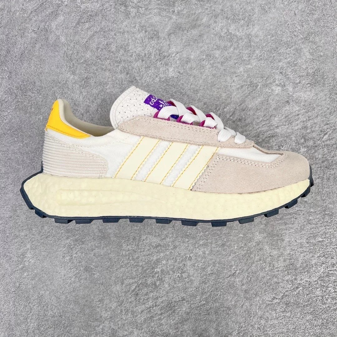 Adidas Sneakers Retropy E5 — white yellow tail
