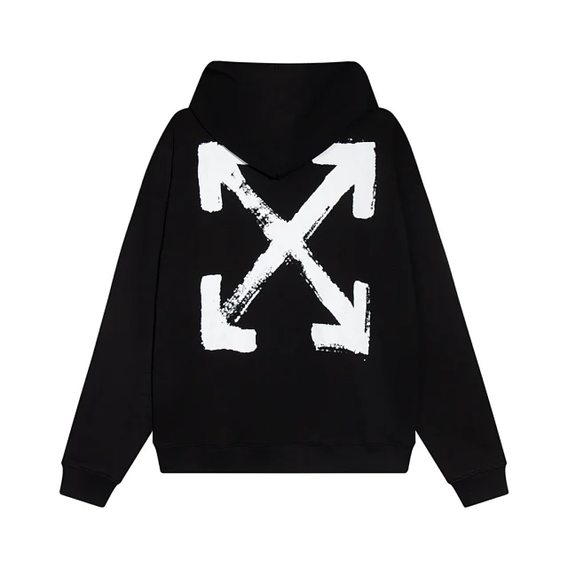 AMIRI Hoodies & Sweatshirts Logo-print pullover hoodie with kangaroo pocket product detail image 7