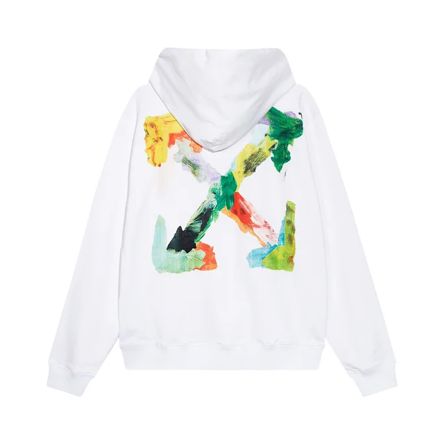 AMIRI Hoodies & Sweatshirts Logo-print pullover hoodie with kangaroo pocket product detail image 6