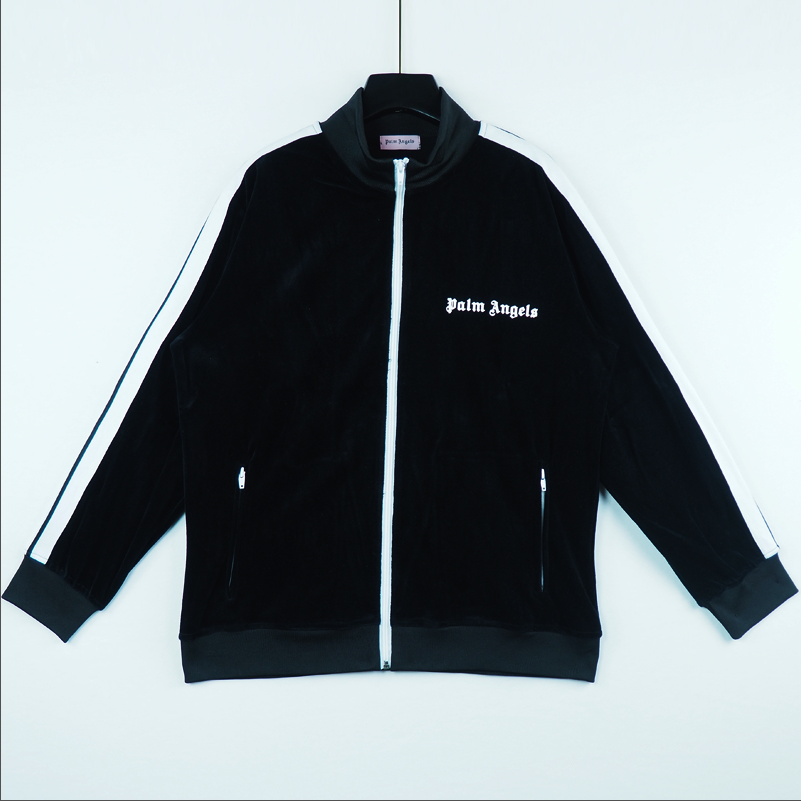 Palm Angels Velour Track Jacke