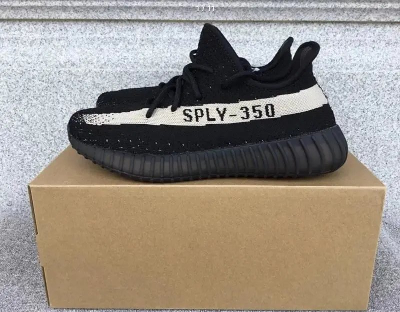 Yeezy Boost 350 V2 Oreo Black White Sneakers