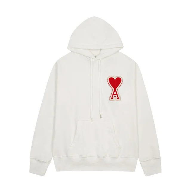 AMIRI Hoodies & Sweatshirts Logo-print pullover hoodie with kangaroo pocket product detail image 9