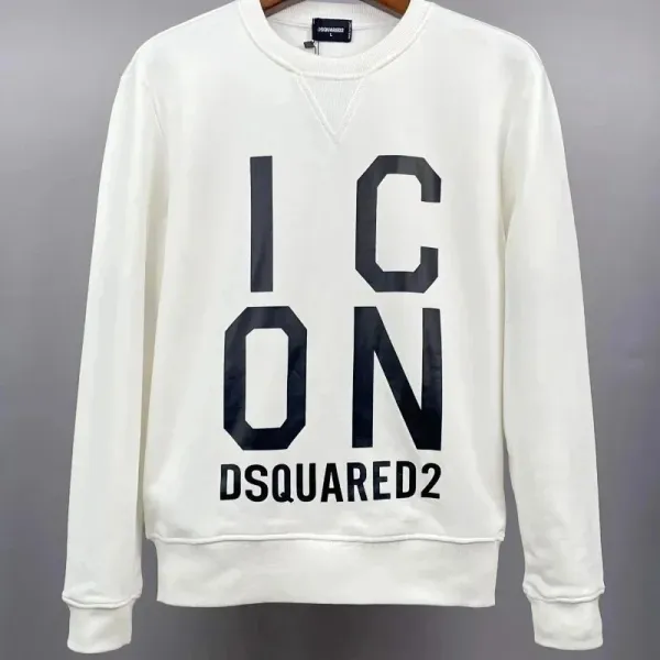 DSQUARED2 Vika Vigas Crystal-Embellished White Sweatshirt - 11