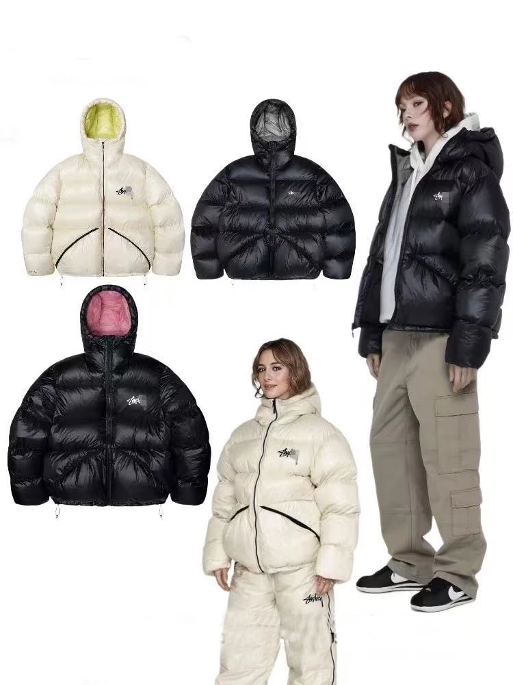 Stussy Classic Embroidered Quilted Jacket photo 6