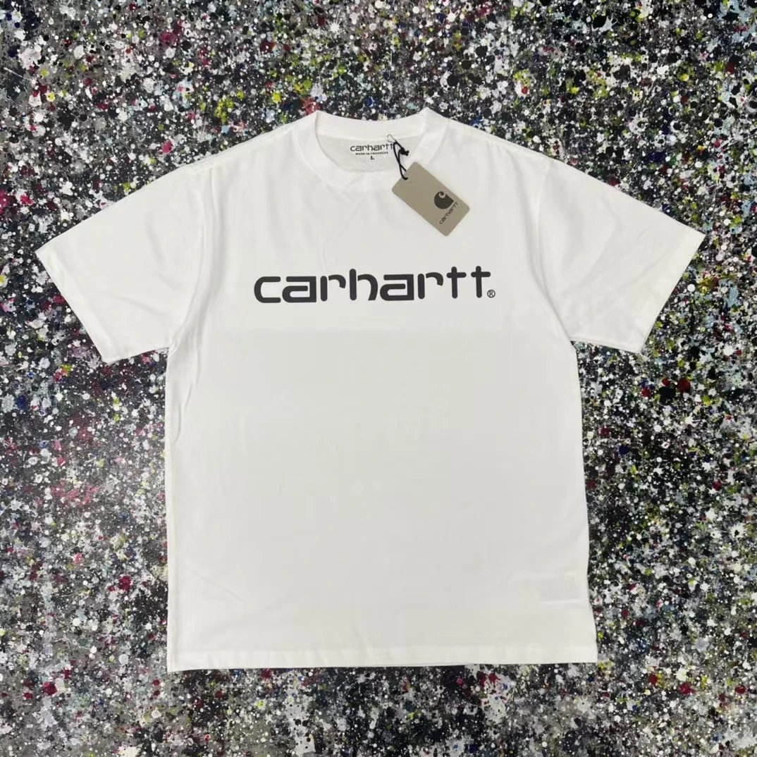 Carhartt Work In Progress Carhartt WIP Small Logo T-Shirt White T-Shirt T-Shirts - 15