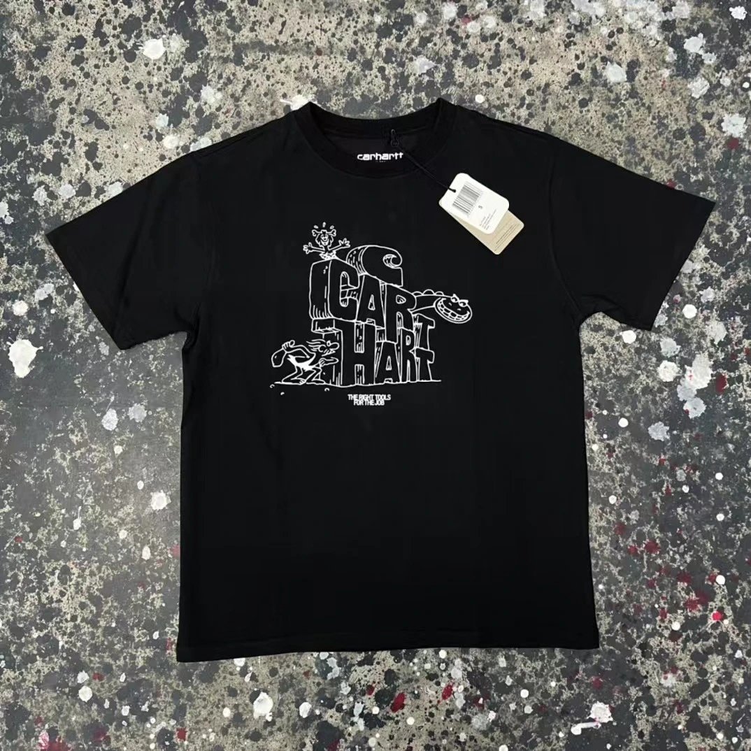 Carhartt Work In Progress Carhartt WIP Small Logo T-Shirt White T-Shirt T-Shirts - 36