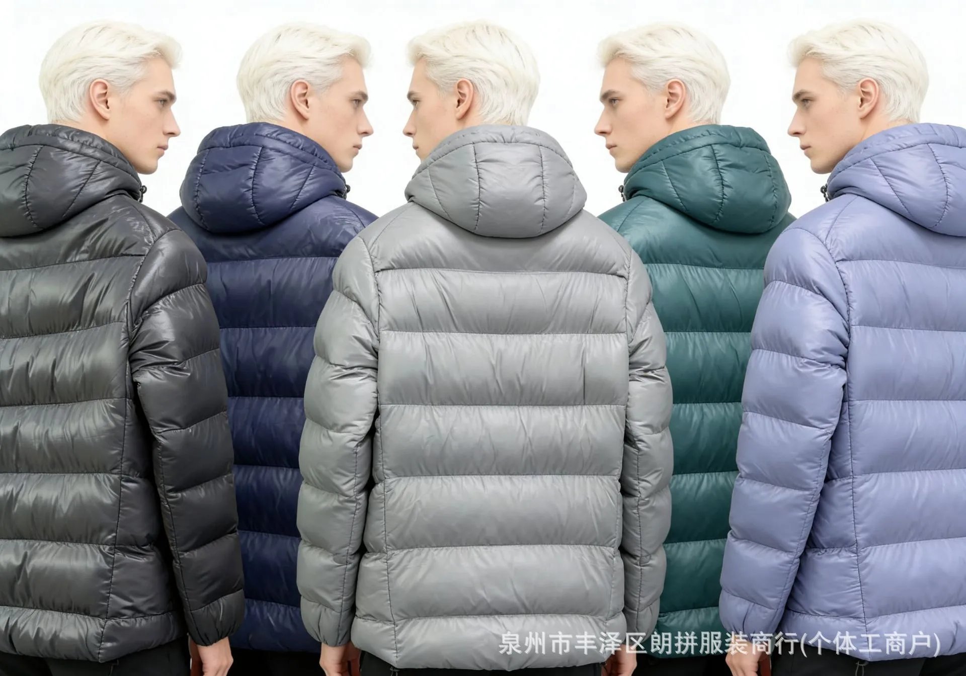 Hooded Down Quilted Jacket photo 4