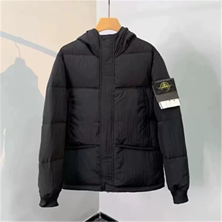 Nylon Hooded Quilted Jacket photo 2