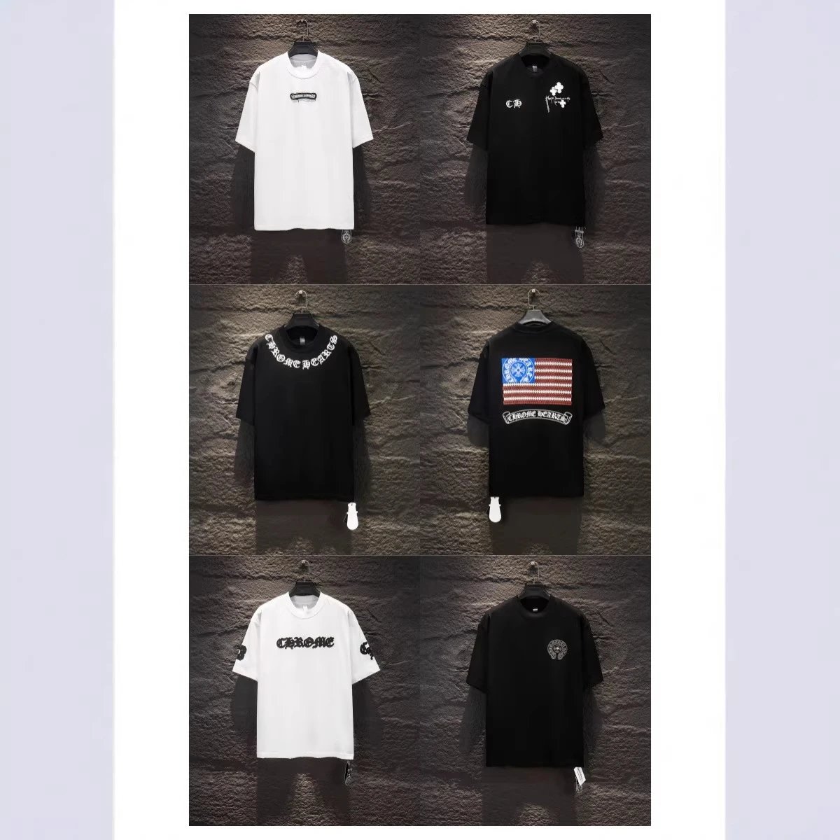 Chrome Hearts Black White Grap