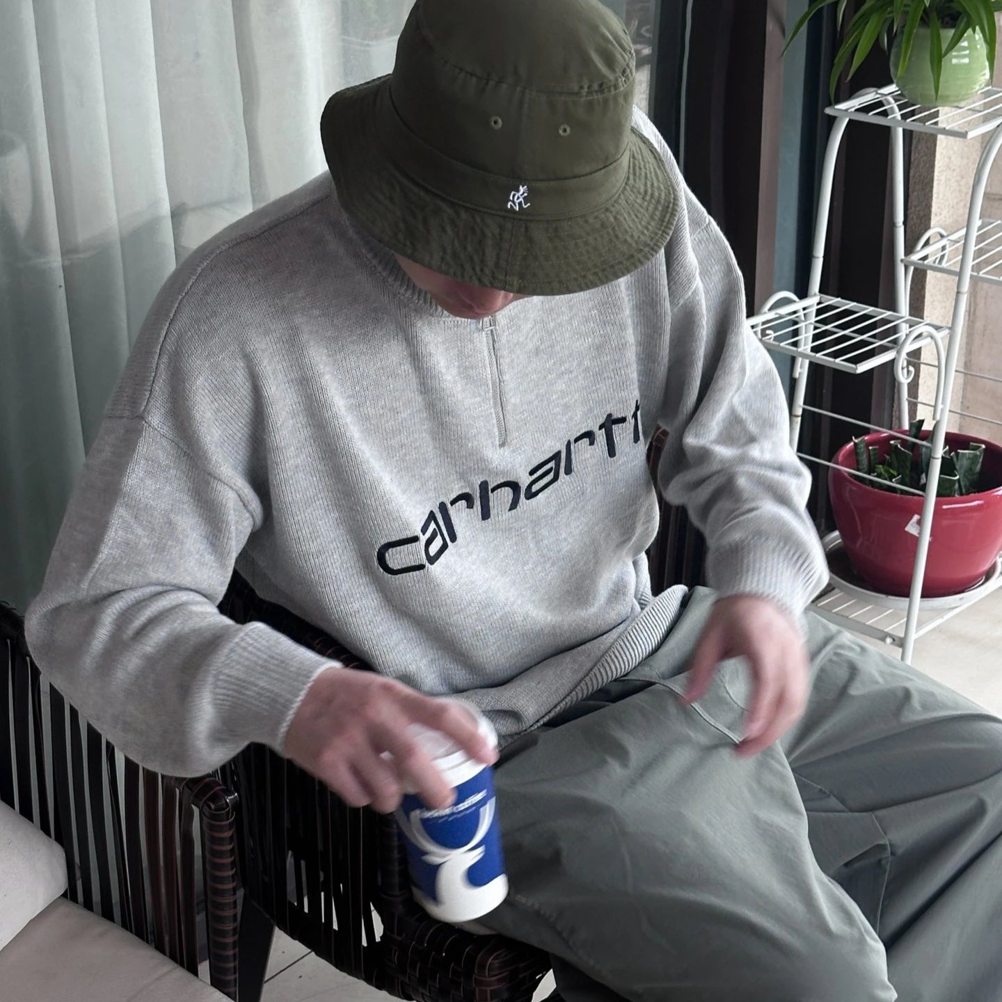 Carhartt WIP Half-Zip Knit Sweater