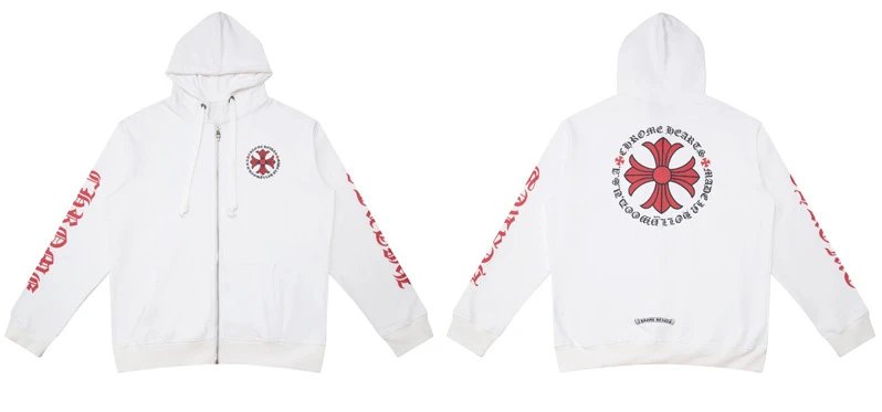 Chrome Hearts Zip-Up Hoodie photo 4