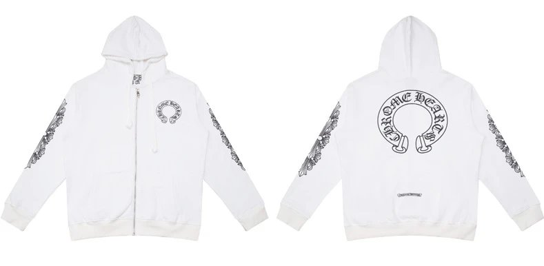 Chrome Hearts Zip-Up Hoodie photo 2