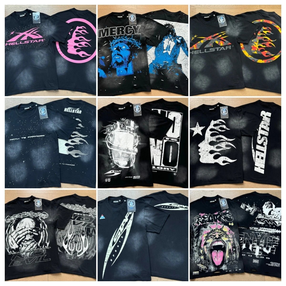 Hellstar Graphic T-Shirts - 002769