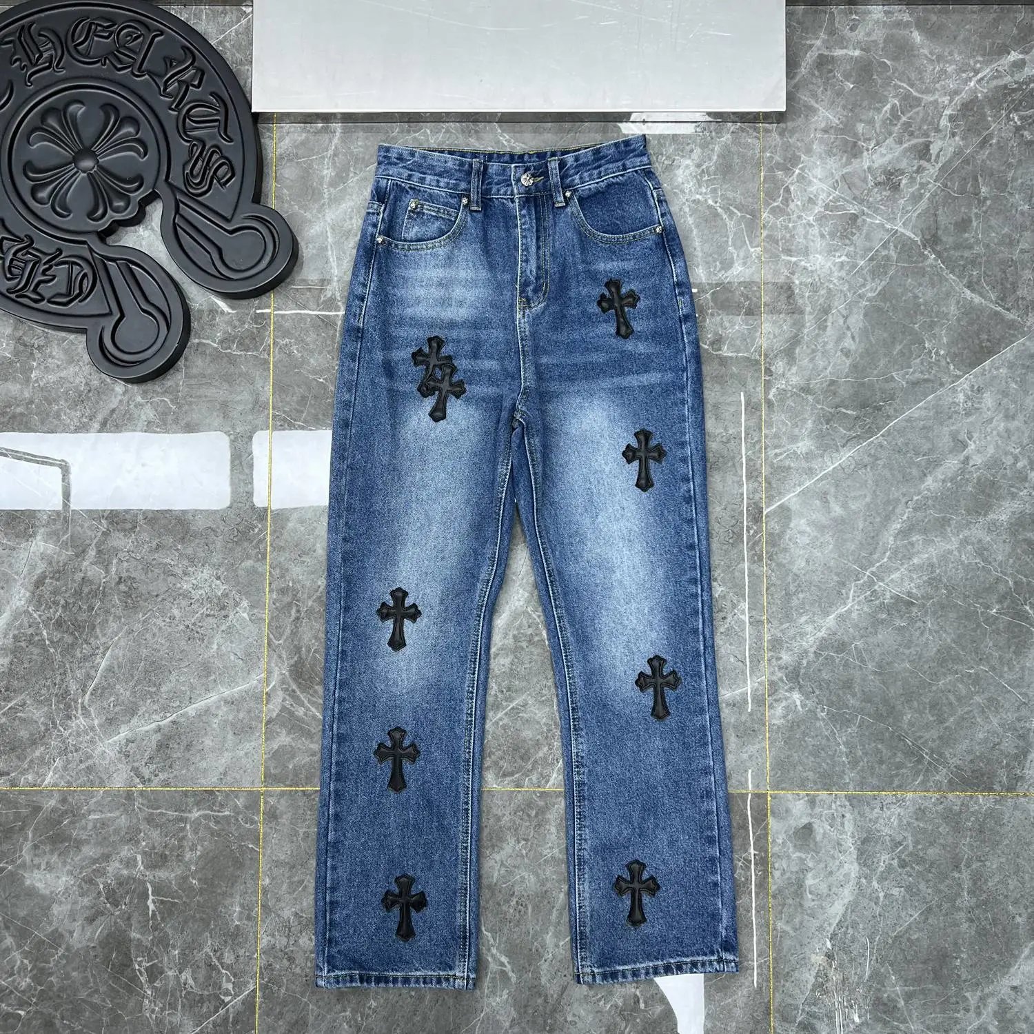Chrome Hearts Washed Jeans