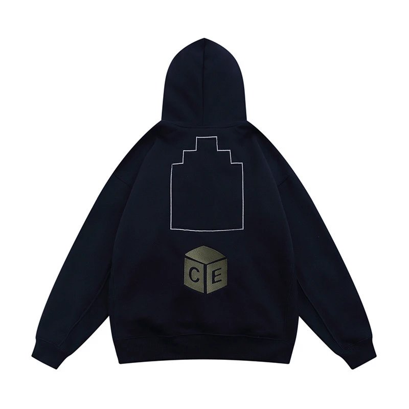 C.E Casual Embroidered Zip Hoodie