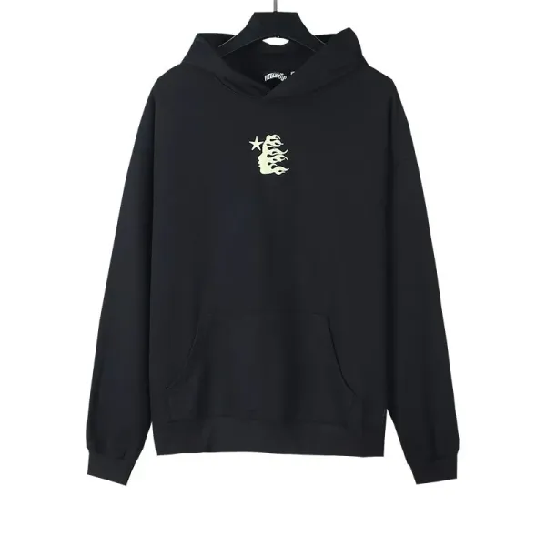 Hellstar Star Graphic Hoodie Black - 6