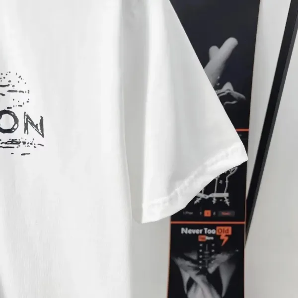 Louis Vuitton Distressed Logo Black T-Shirt - 5