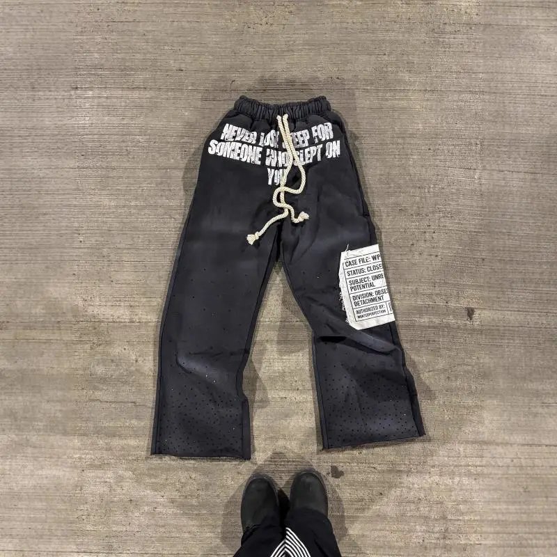 black pants