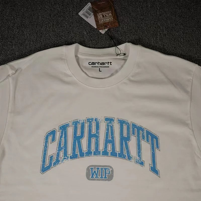 Carhartt Work In Progress Carhartt WIP Small Logo T-Shirt White T-Shirt T-Shirts - 7