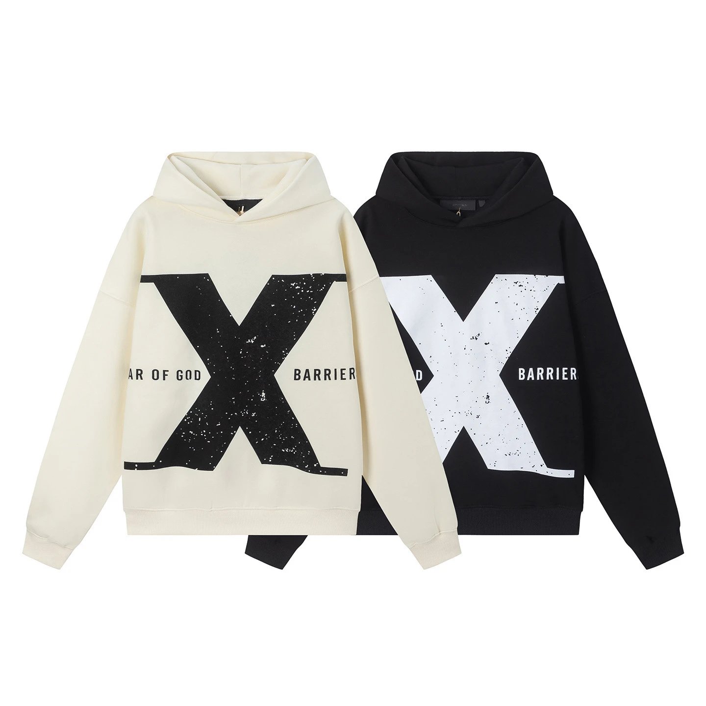FOG Letter Print Hoodie