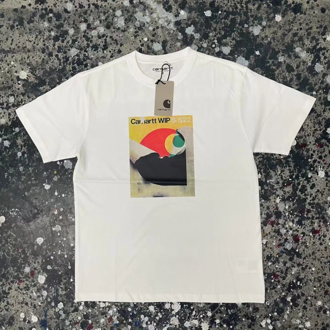 Carhartt Work In Progress Carhartt WIP Small Logo T-Shirt White T-Shirt T-Shirts - 37
