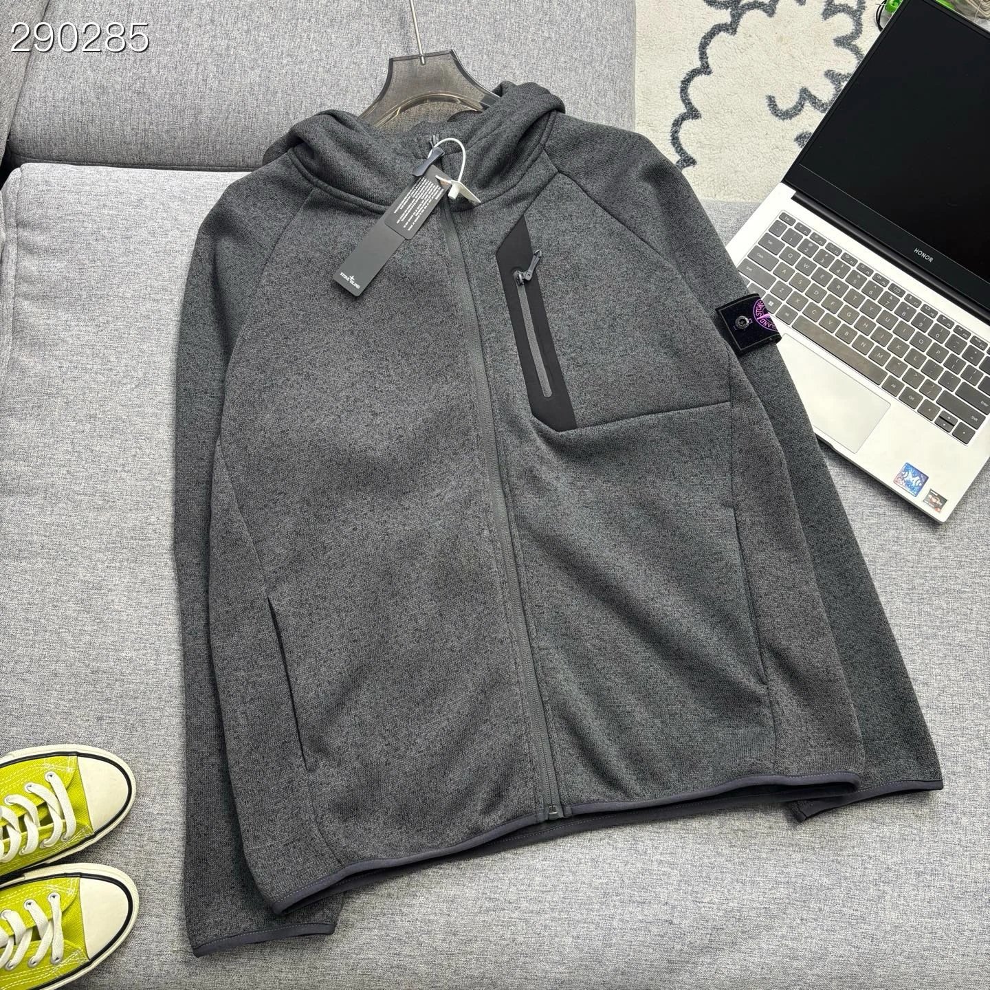 Four-Way Hooded Zip Fleece Jacket photo 2