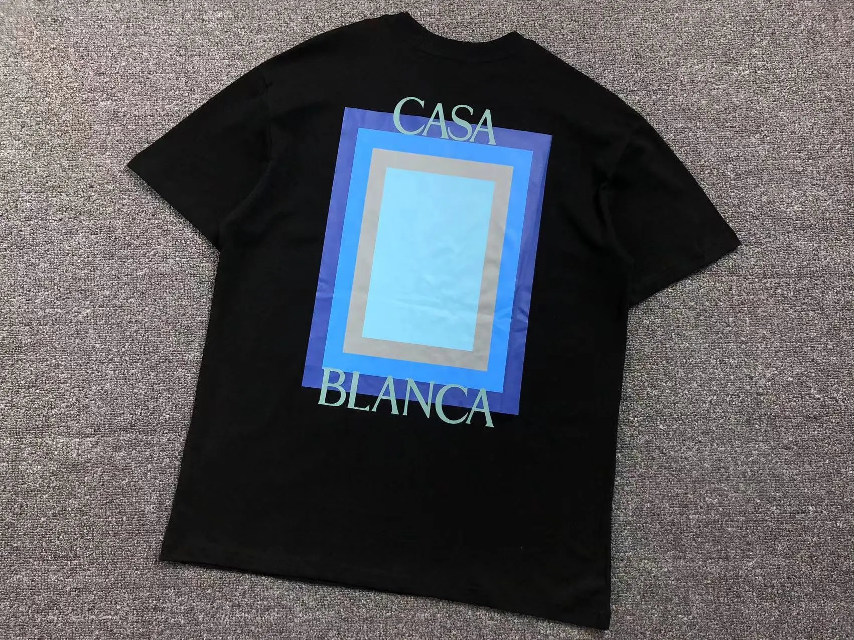 881 Front & Back Print Black