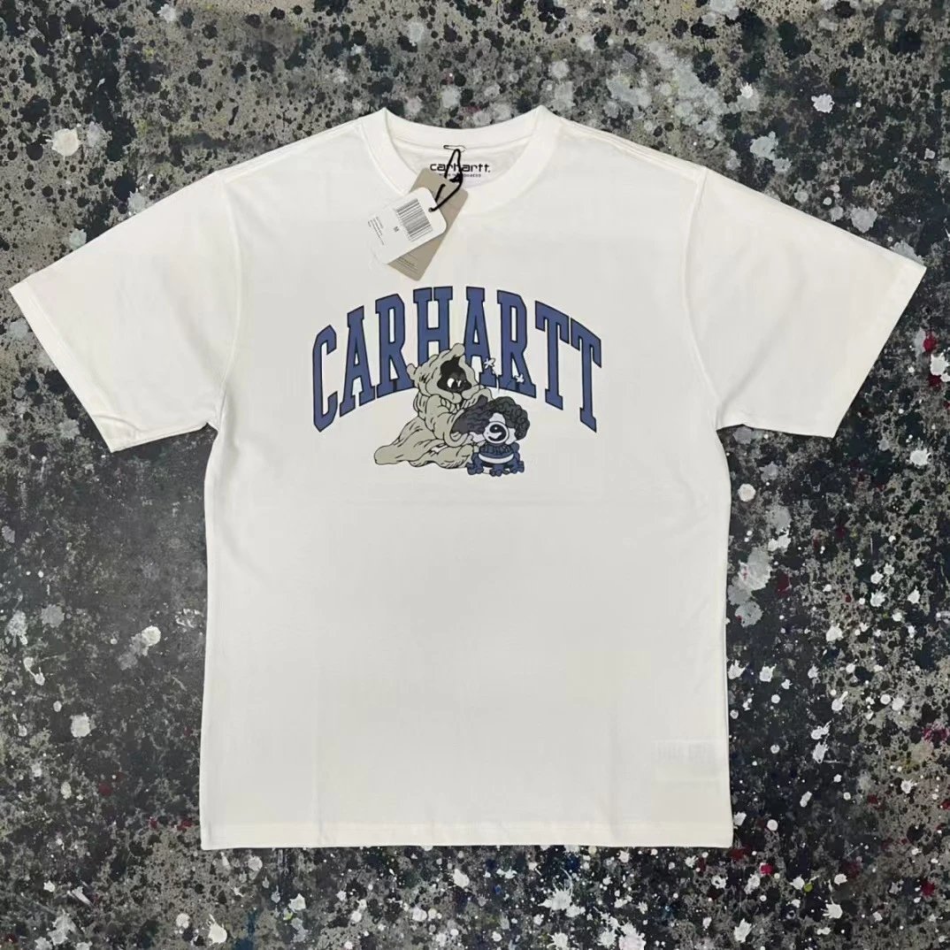 Carhartt Work In Progress Carhartt WIP Small Logo T-Shirt White T-Shirt T-Shirts - 30