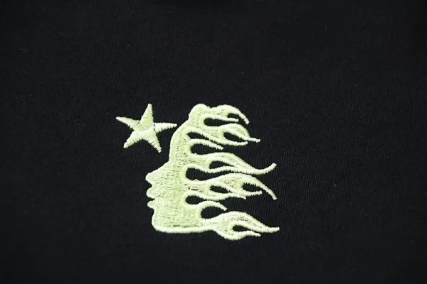 Hellstar Star Graphic Hoodie Black - 8