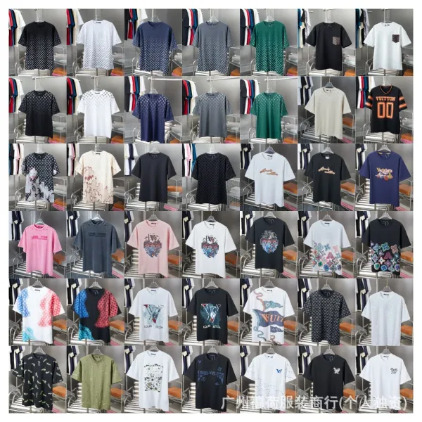 Louis Vuitton Watercolor LV Logo White T-Shirt - 3