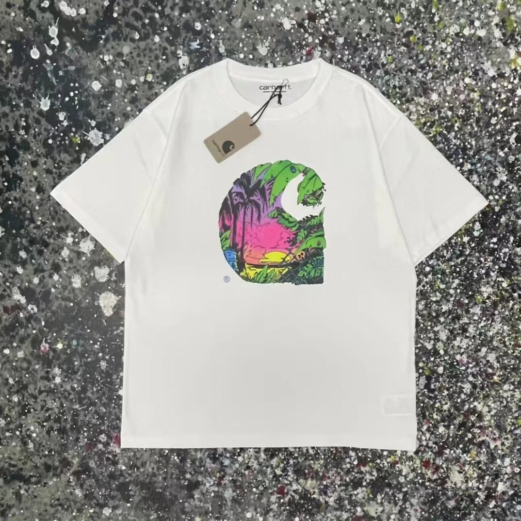 Carhartt Work In Progress Carhartt WIP Small Logo T-Shirt White T-Shirt T-Shirts - 11
