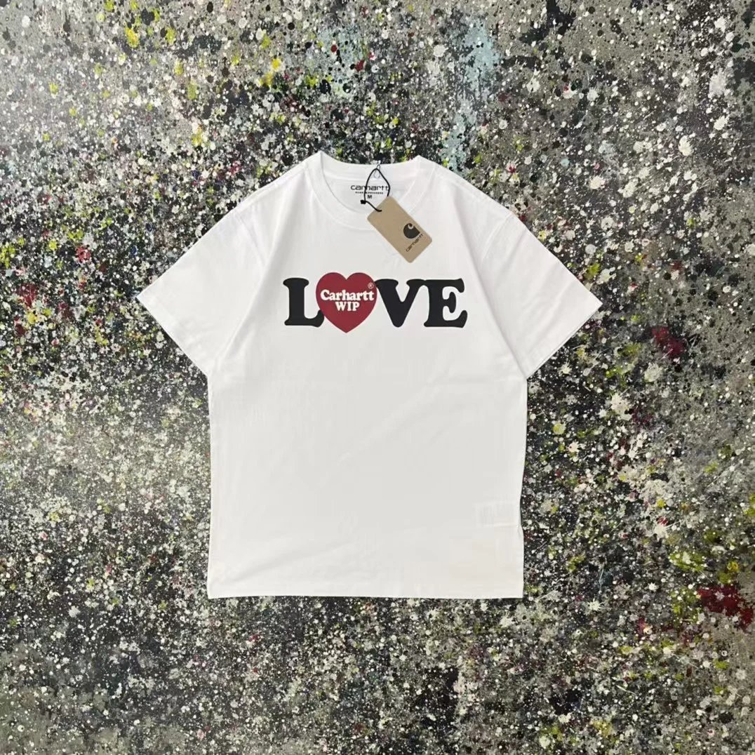 Carhartt Work In Progress Carhartt WIP Small Logo T-Shirt White T-Shirt T-Shirts - 21