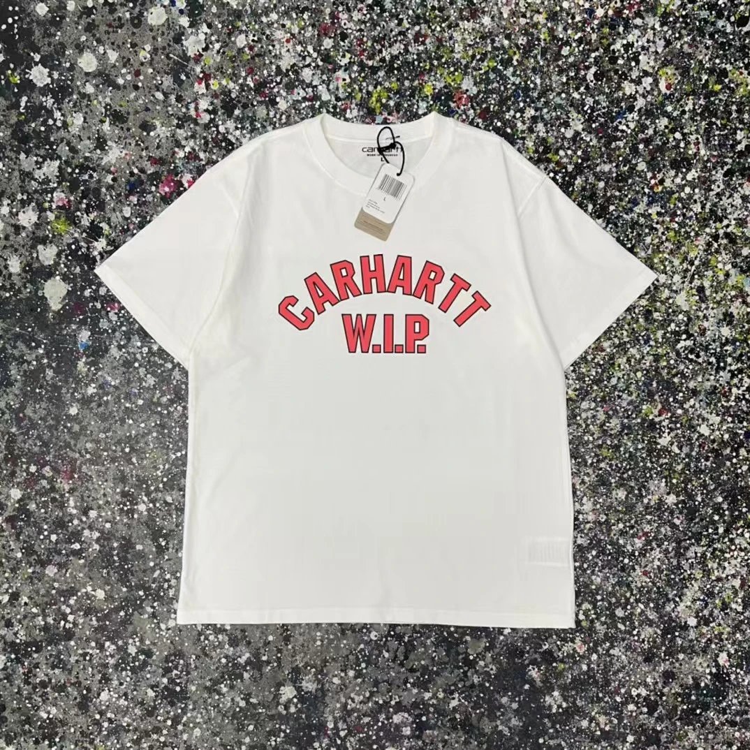 Carhartt Work In Progress Carhartt WIP Small Logo T-Shirt White T-Shirt T-Shirts - 43