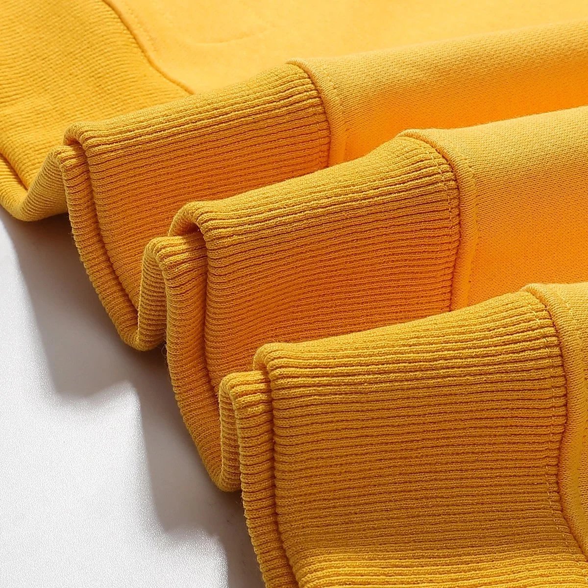 Design Flame Print Yellow Sweatpants - 6