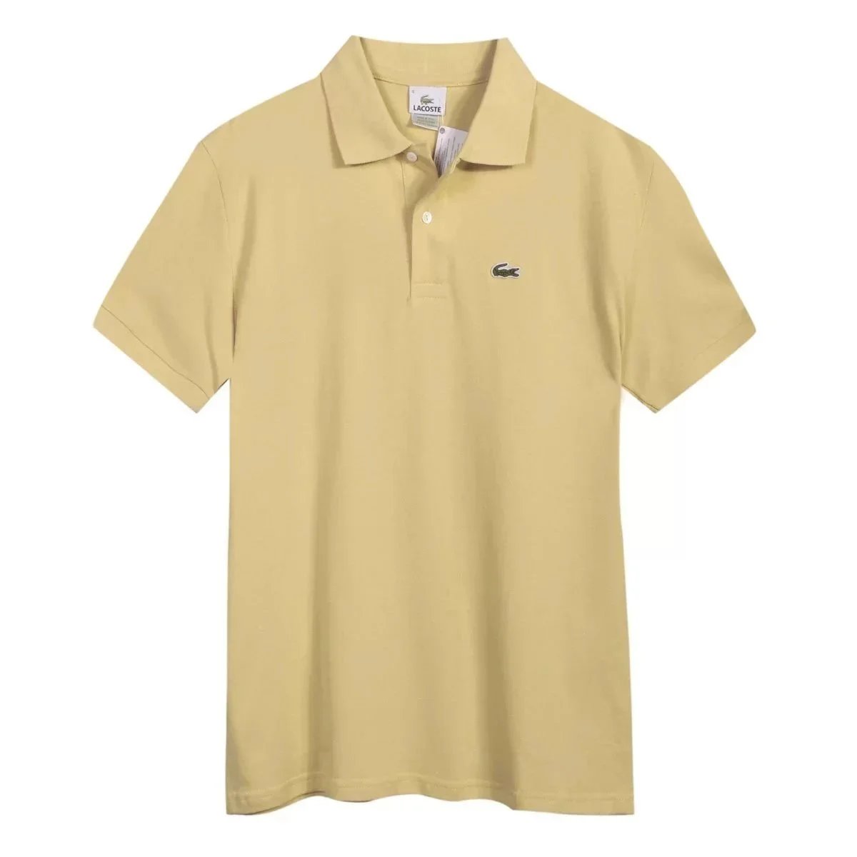 Lacoste Classic Fit Black Piqué Polo Shirt