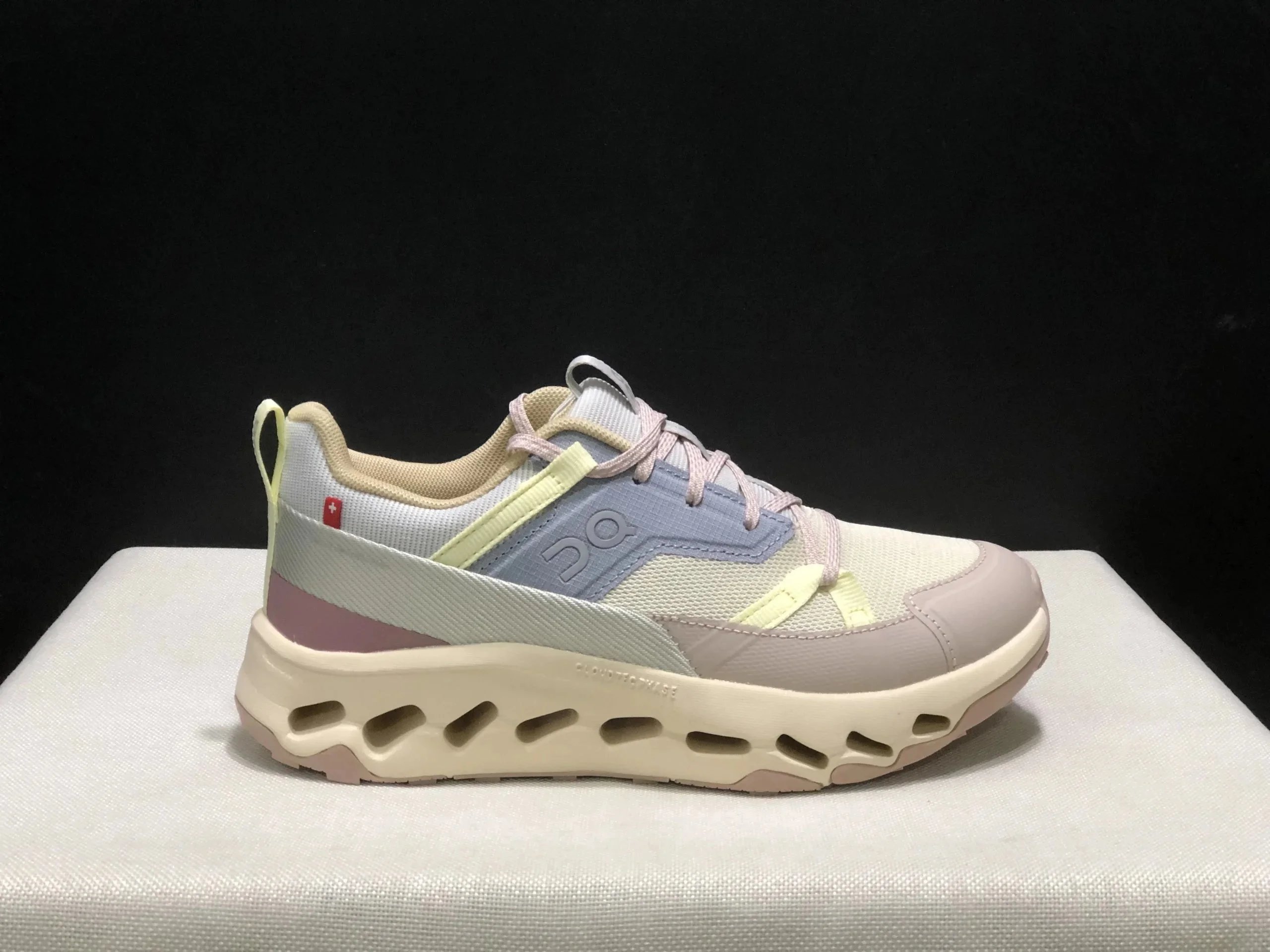 On Cloudrock Waterproof Gray Blue Orange Sneakers Running Shoes - 3