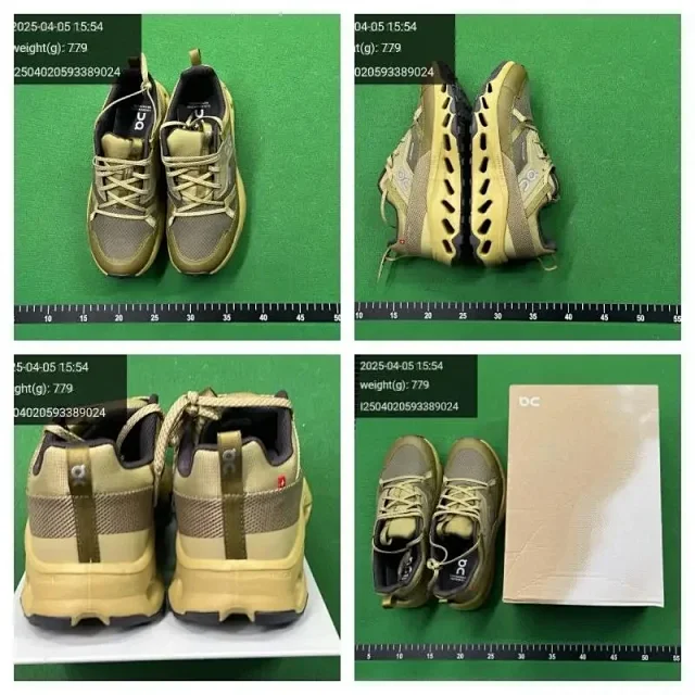 On Sneakers Mesh Lace-Up with Perforated Platform Sole product detail image 1