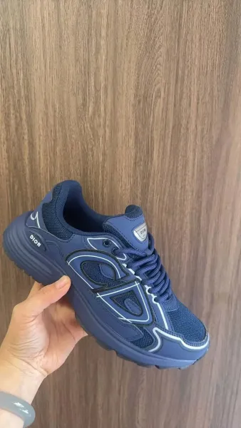 Dior B23 Blue Sneakers Chunky Sneakers - 1