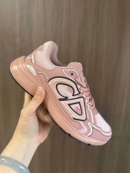 Dior B23 Low Pink Sneakers Chunky Sneakers - 1