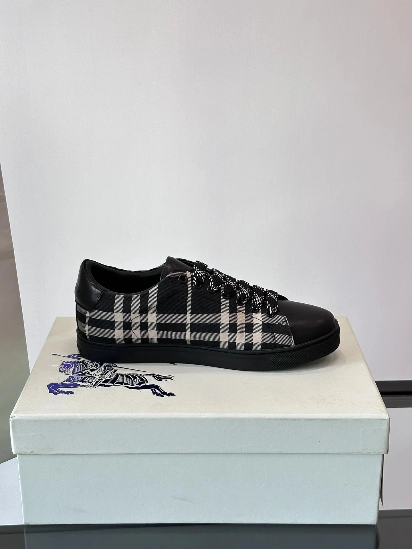 Burberry Classic Plaid Sneakers