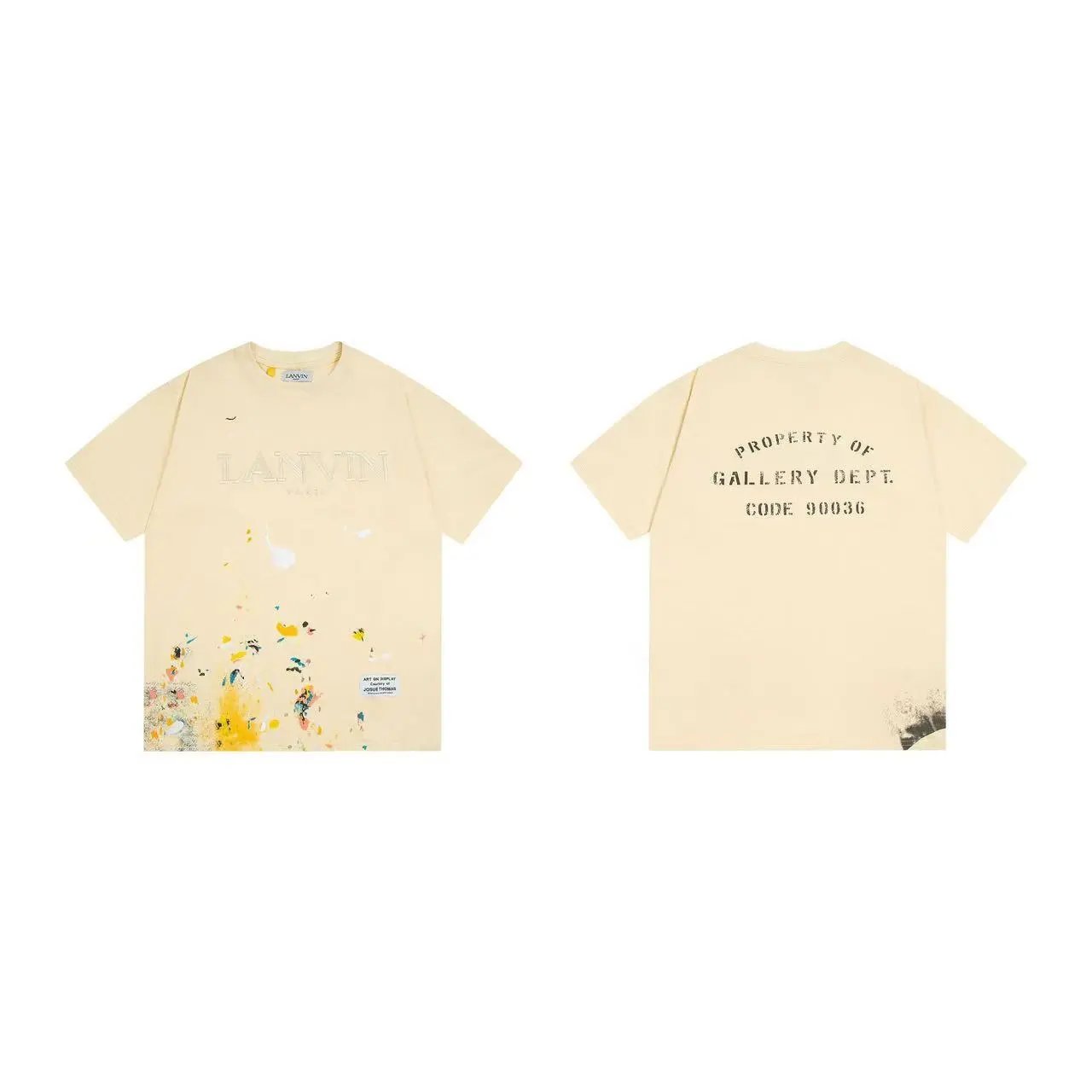 Gradient Letter Print T-Shirt photo 7