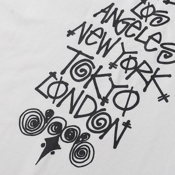 Design Cherry Eight Ball T-Shirt White - 13