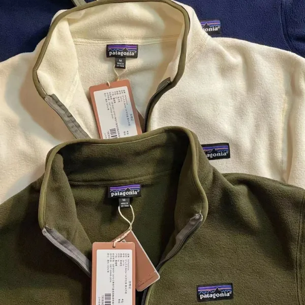 Patagonia Better Sweater 1/4 Zip Fleece Jacket Army Green - 12
