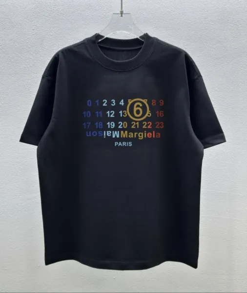 Maison Margiela Number 6 Multicolor Graphic T-Shirt - 1
