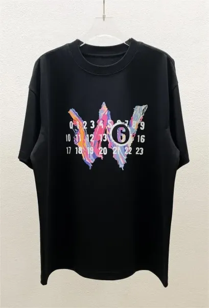 Design W Graphic Print Black T-Shirt - 1